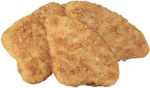 Chicken Breast Pattie Fritters Homestyle Breaded Uncooked 3.2 Oz 38380-0928