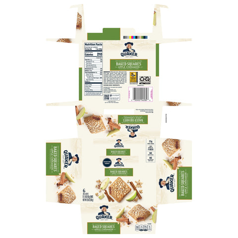 Quaker® QUAKER BFAST SQ APPLE CIN