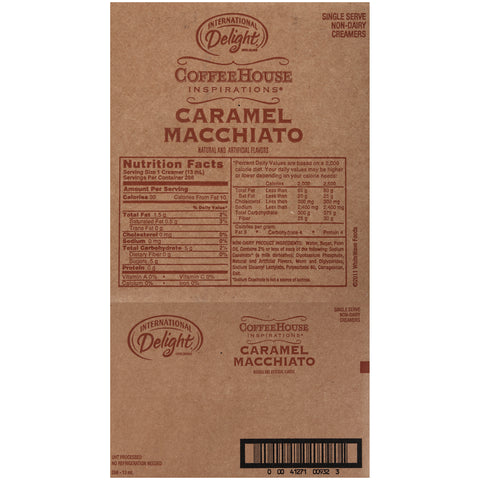 International Delight CREAMER CARAMEL MACCHIATO ASEPTIC SINGLE SERVE CUP