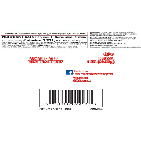 Cracker Jack® CRACKER JACK ORIG TRIPLE  24/3 PK