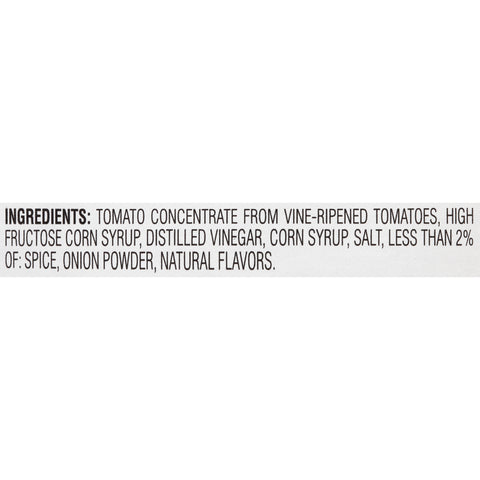 Red Gold KETCHUP SQUEEZE BOTTLE PLASTIC