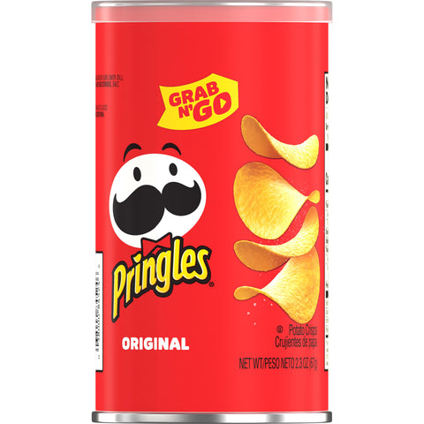 Pringles Large Original Grab and Go, 2.38 Ounce -- 12 per case.
