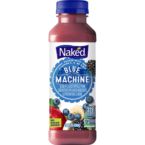 Naked Juice JUICE BLUE MACHINE 100% REFRIGERATED PLASTIC BOTTLE