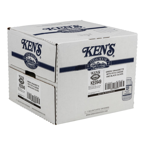 Ken's Foods DRESSING GREEK W/ OLIVES & FETA REFRIGERATED