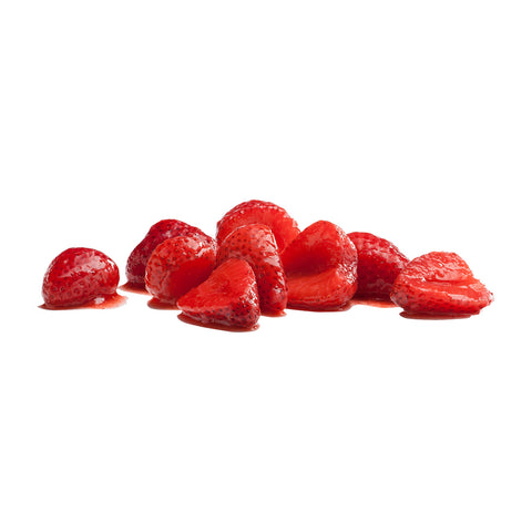 Simplot Classic Sliced Strawberry Fruit, 6.5 Pound -- 6 per case.