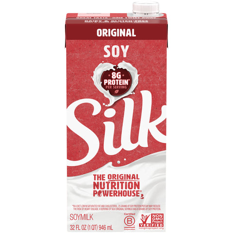 Milk Soy Plain Original Aseptic 946 Ml