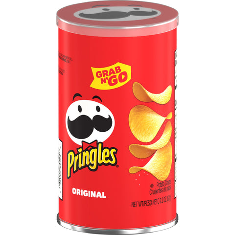 Pringles Large Original Grab and Go, 2.38 Ounce -- 12 per case.