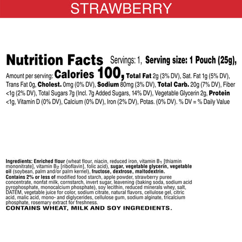 Special K Strawberry Fruit Crisp Bar, 0.88 Ounce -- 81 per case.