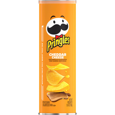 Pringles Cheddar Cheese Crisps, 5.5 Ounce -- 14 per case.