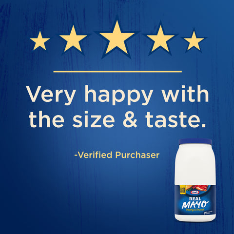 Kraft Real Mayonnaise, 1 Gallon -- 4 Case
