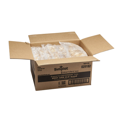 Simplot Bent Arm Ale Beer Battered Sidewinders, 4 Pound -- 6 per case.