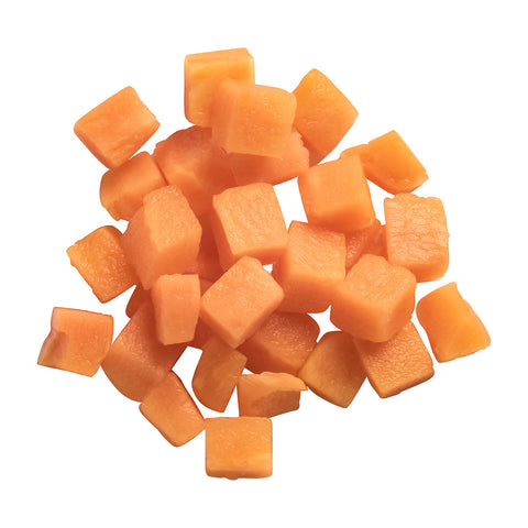 Simplot Diced Carrot - 20 lb. package, 1 package per case