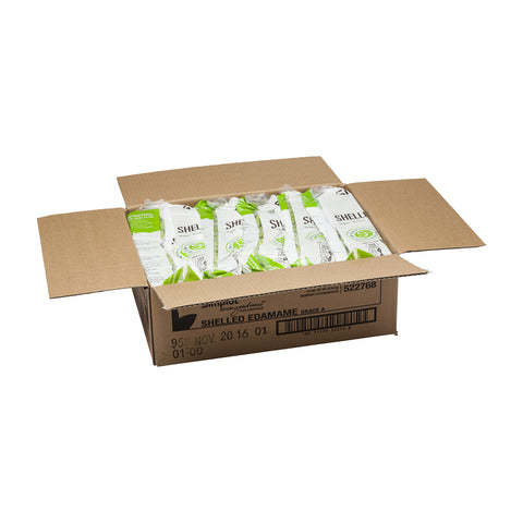 Simplot Shelled Edamame - 2.5 lb. bag, 6 bags per case