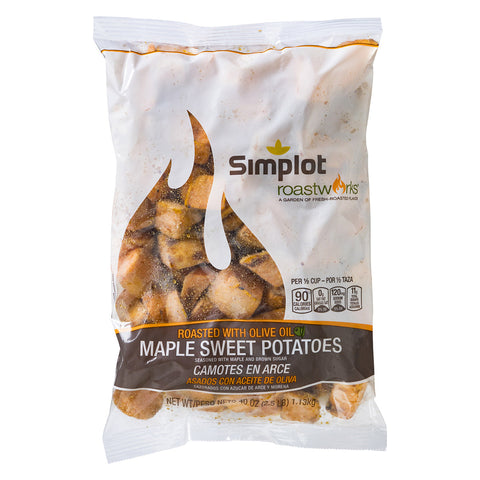 Simplot Roastworks® POTATO SWEET FLAME-ROASTED W/ MAPLE SEASONING