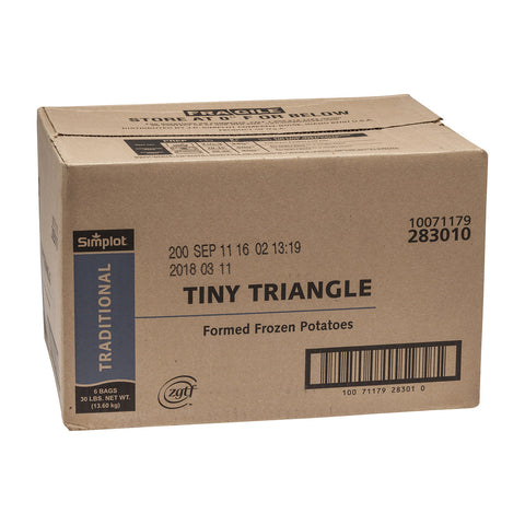 Simplot Tiny Triangle Potato French Fry, 5 Pound -- 6 per case.