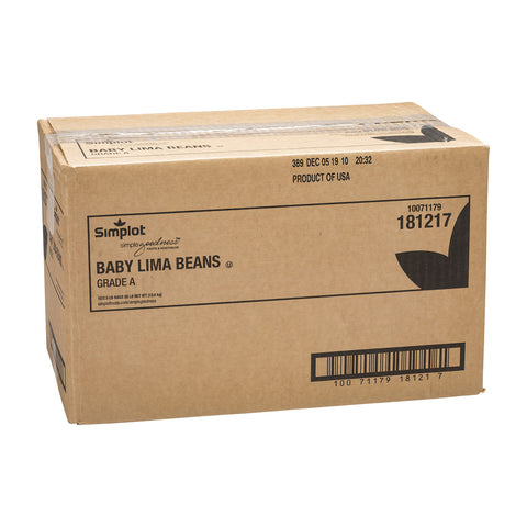 Simplot Baby Lima Beans - 40 oz. package, 12 packages per case