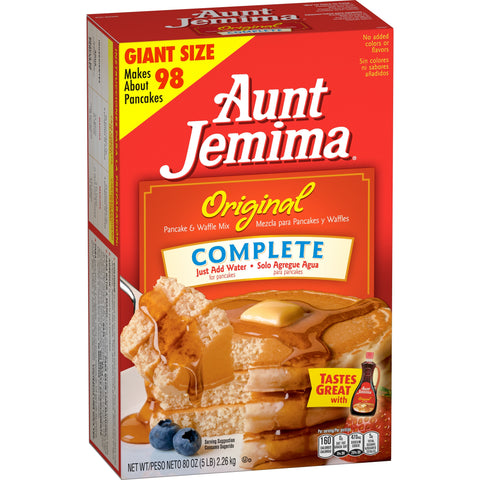 Aunt Jemima PANCAKE MIX COMPLETE