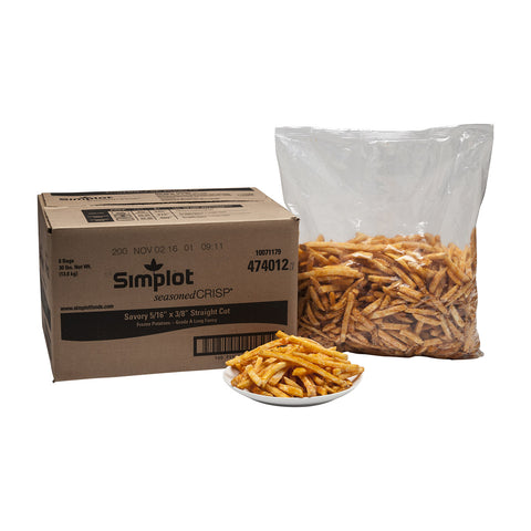 Simplot SeasonedCrisp® POTATO FRIES 5/16