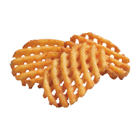 Simplot SeasonedCrisp® POTATO LATTICE CUT SAVORY BATTERED/SEASONED