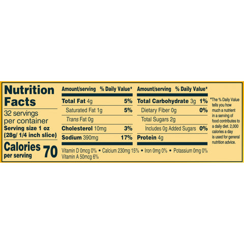 Cheese Spread Loaf Pasteurized Processed