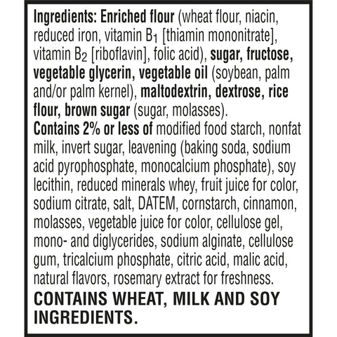 Kellogg's® CEREAL BAR SPECIAL K PASTRY CRISP BROWN SUGAR CINNAMON