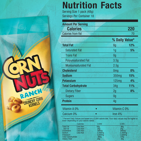 CornNuts® SNACK CORN NUTS RANCH