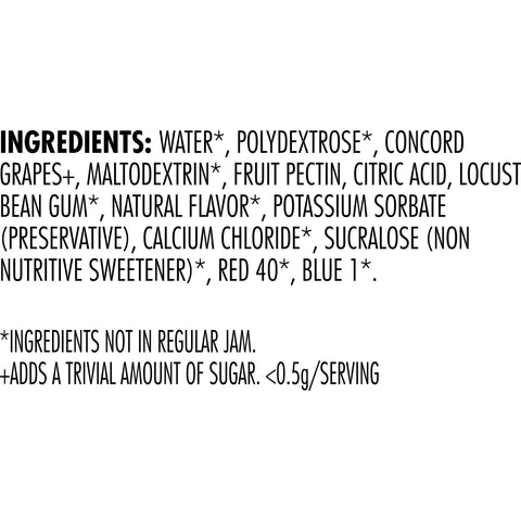 Jam Grape Sugar Free W/ Splenda