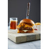 Beef Steak Burger Flamebroiled Fully Cooked 3 Oz 15-230