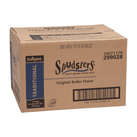 Simplot Spudsters Original Butter Flavor Potato, 5 Pound -- 4 per case.