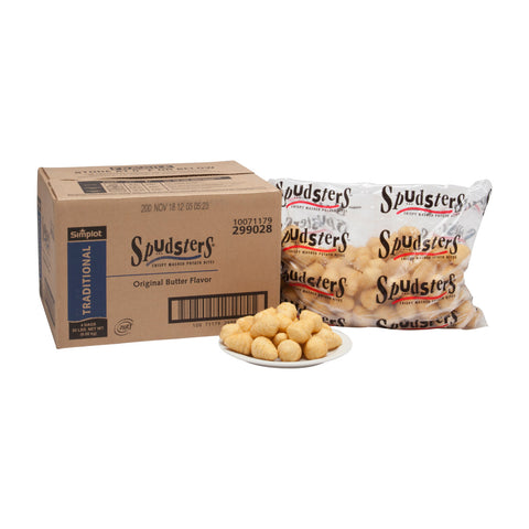 Simplot Spudsters Original Butter Flavor Potato, 5 Pound -- 4 per case.