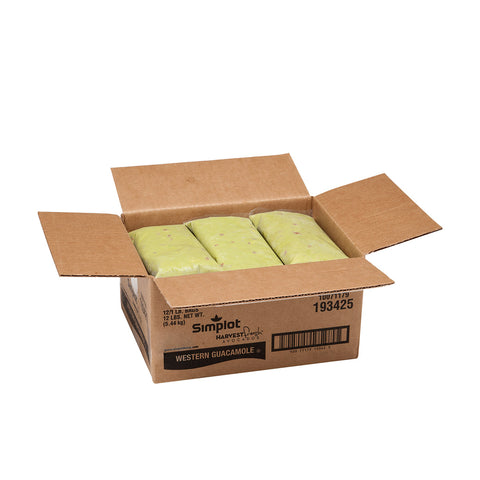 Simplot Western Style Guacamole, 1 Pound -- 12 per case.