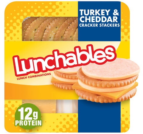 Kraft Oscar Mayer Lunchable Turkey and Cheddar Cheese, 4.5 Ounce -- 16 per case.