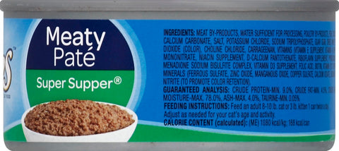 9 Lives Super Supper Ground Entree for Cat, 5.5 Ounce -- 24 per case.