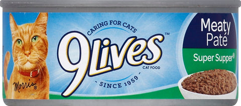 9 Lives Super Supper Ground Entree for Cat, 5.5 Ounce -- 24 per case.