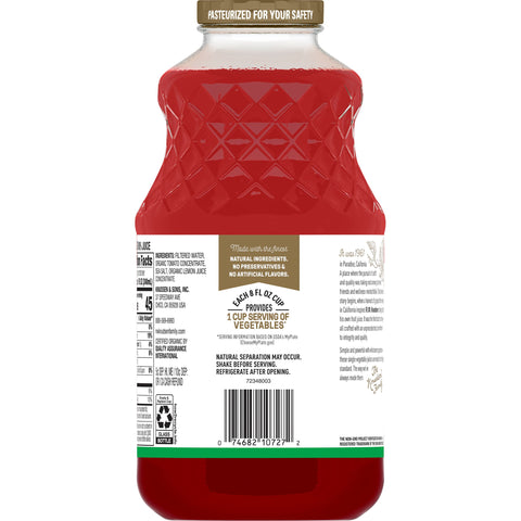 RW Knudsen JUICE TOMATO ORGANIC GLASS