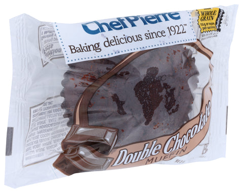 Chef Pierre Double Chocolate Muffin, 4 Ounce -- 24 per case.
