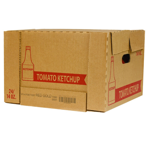 Red Gold KETCHUP 33% FANCY RED PLASTIC SQUEEZE BOTTLE