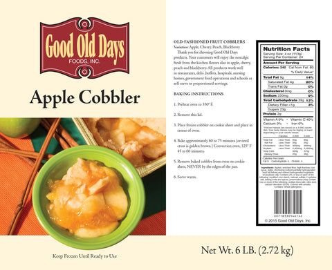 Country Kitchen COBBLER APPLE