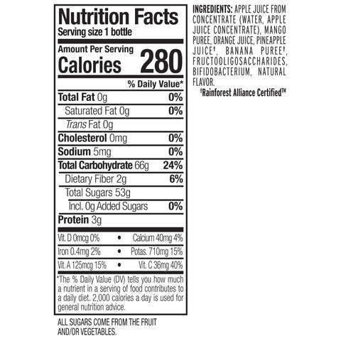 Naked Juice DRINK NAKED JUICE TROPICAL PROBIOTICS