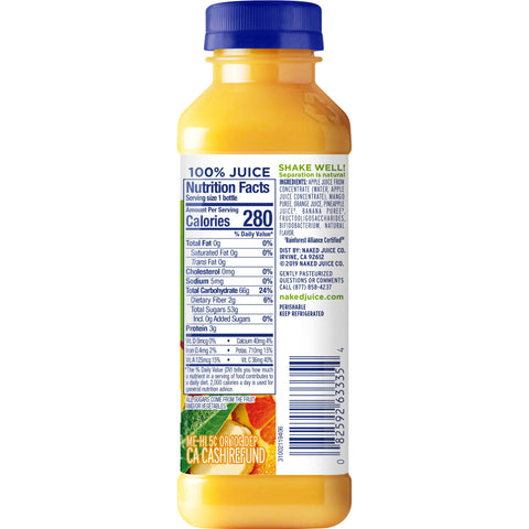 Naked Juice DRINK NAKED JUICE TROPICAL PROBIOTICS