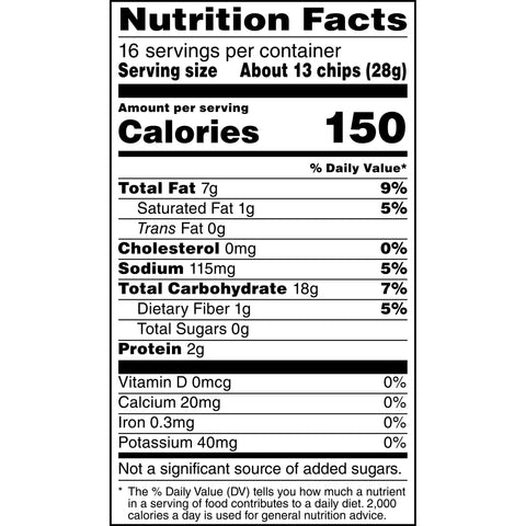 Tortilla Chip Crispy Rounds Bulk
