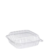 Dart ClearSeal® CONTAINER OPS CLEAR HINGED LID MEDIUM 1-COMPARTMENT 8.25X8.25X3