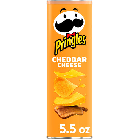 Pringles Cheddar Cheese Crisps, 5.5 Ounce -- 14 per case.