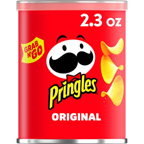 Pringles Large Original Grab and Go, 2.38 Ounce -- 12 per case.