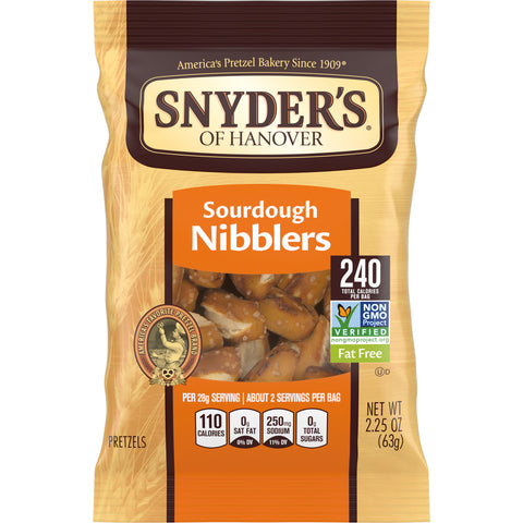 Snyder's of Hanover PRETZEL NIBBLER FAT FREE