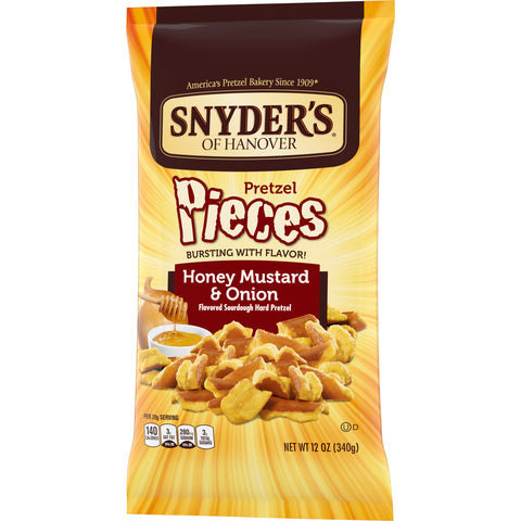 Snyder's of Hanover PRETZEL PIECES HONEY MUSTARD & ONION IN PRINTED BAG PRE-PRICED