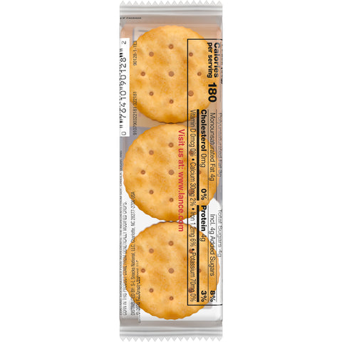 Lance CRACKER PEANUT BUTTER SANDWICH 6-PACK