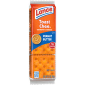 Lance CRACKER CHEESE PEANUT BUTTER SANDWICH 6-CT
