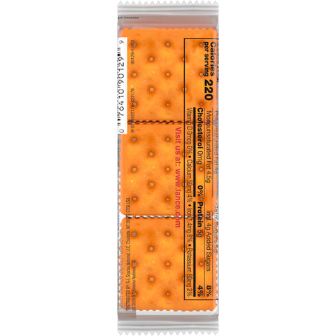 Lance CRACKER CHEESE PEANUT BUTTER SANDWICH 6-CT