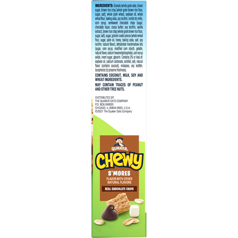 Quaker® SNACK BAR GRANOLA SMORES LOW FAT